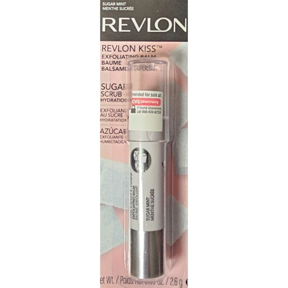 Revlon Kiss Sugar Mint Sugar Scrub Natural Fruit Oils Makeup